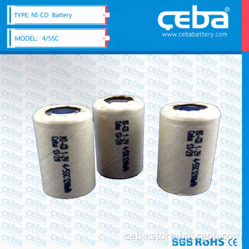 Nickel Cadmium Batteries 1.2V 4/5SC1100 1100 mAH
